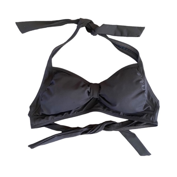 Lands' End Brown Bikini Top - Picture 1 of 4